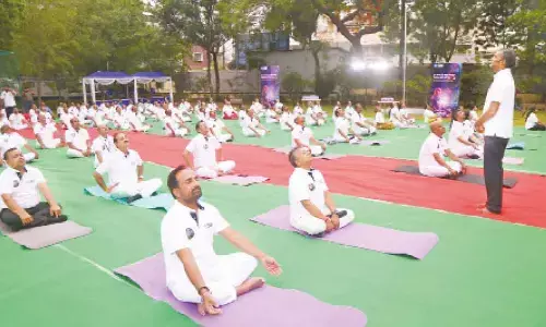 SBI marks Int’l Yoga Day