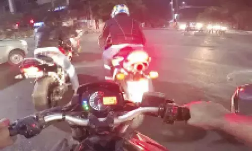 Police nab 91 for street racing, seize 89 bikes, two cars