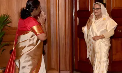 Bangladesh PM Hasina calls on President Murmu before wrapping up India visit
