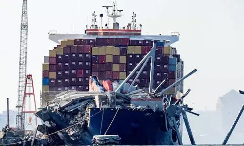 8 Indian crew of Baltimore bridge mishap returning home