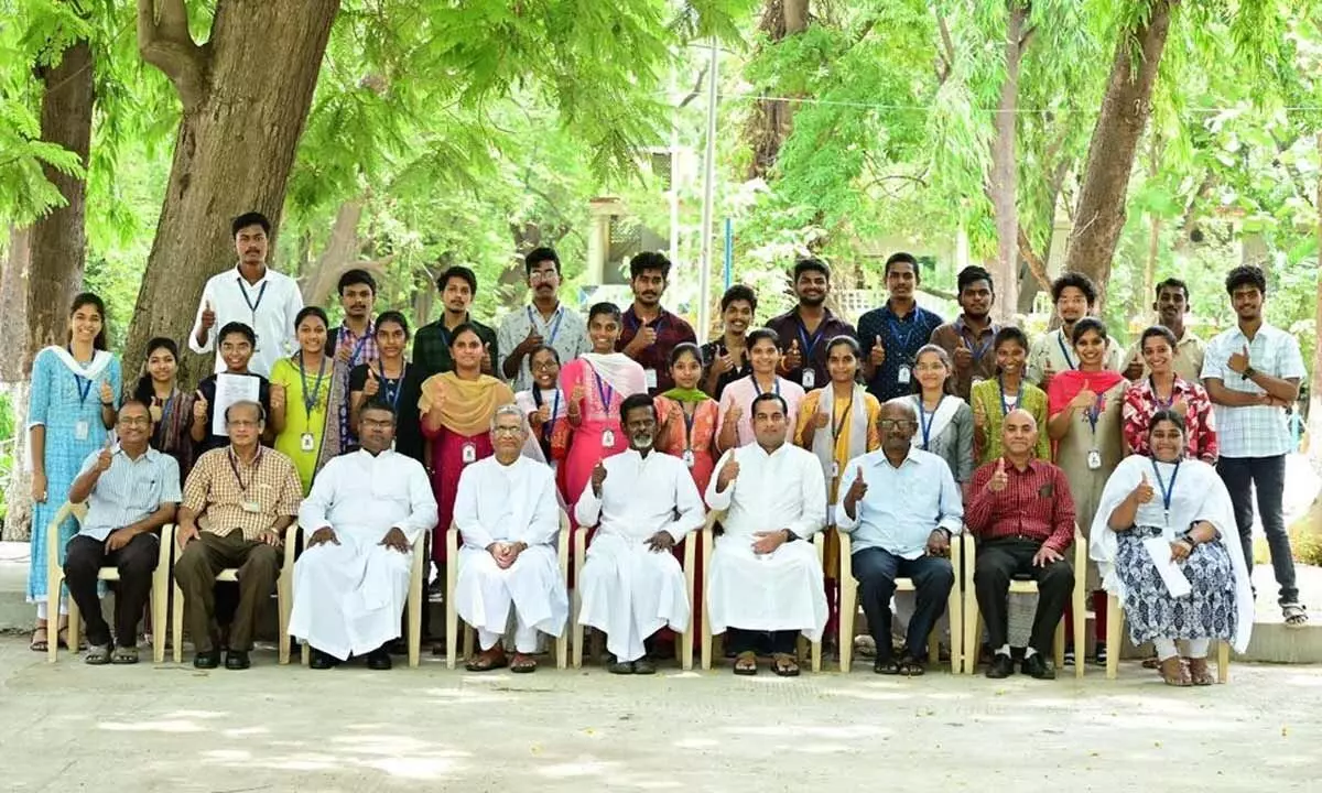 Vijayawada: 49 Loyola students secure placement in TCS