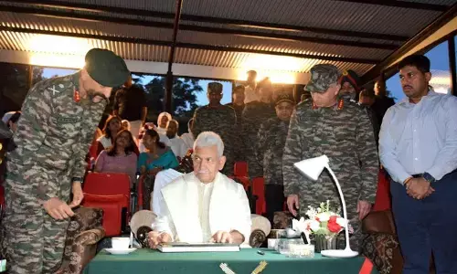 Laser Show Depicting History of Kashmir Launched by Indian Army & Punit Balan Group