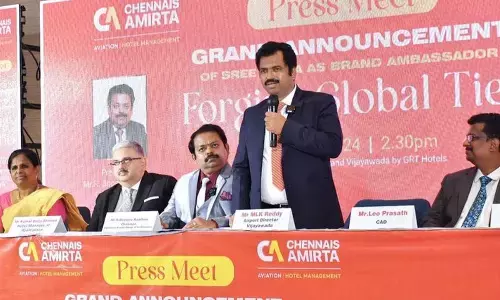 Sreeleela brand ambassador of Chennai’s Amrita Group