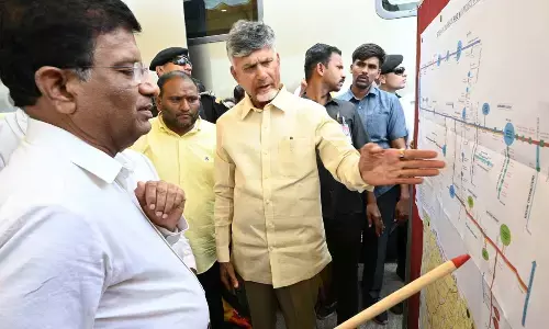 CM Chandrababu Naidu reaches Kuppam