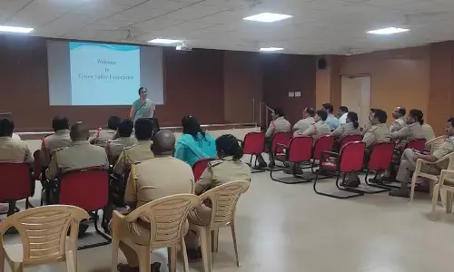 A capacity building programme carried out for the police  department by Green Valley Foundation
