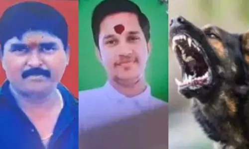 Father and Son dies after being bitten by pet dog in Bhimili
