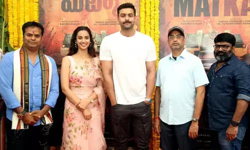 ‘Matka’ kickstarts a new schedule at RFC