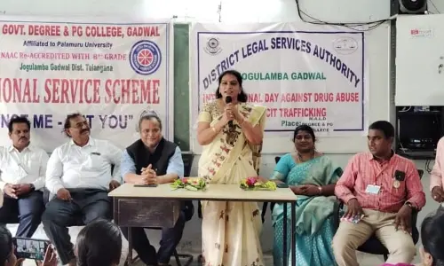 Dont addict to Drugs Justice Ganta Kavitha Devi