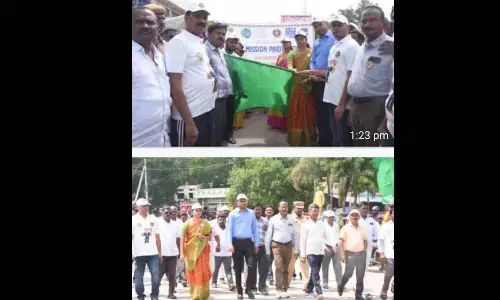 DC helds an awareness Rally along with the ZP Chairperson on drugs abuse