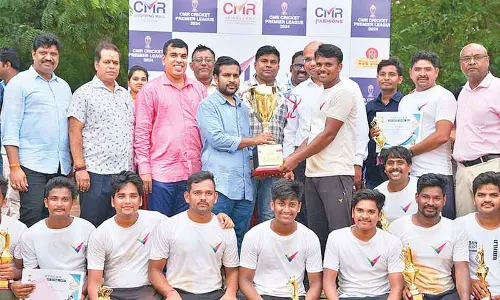 CMR conducts cricket premier league