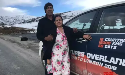 All for the road: Age is no bar for this couple to tread the unexplored