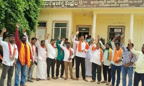 BJP leaders demand for the completion of 30 beds hospital in Aija