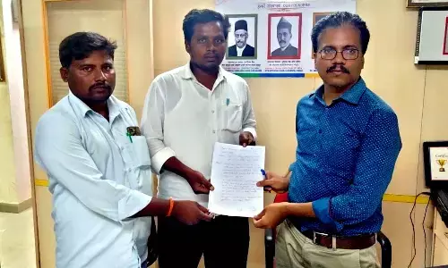 Save farmers from brokers in banking... District president of all India Ambedkar Yuvajana Sangham