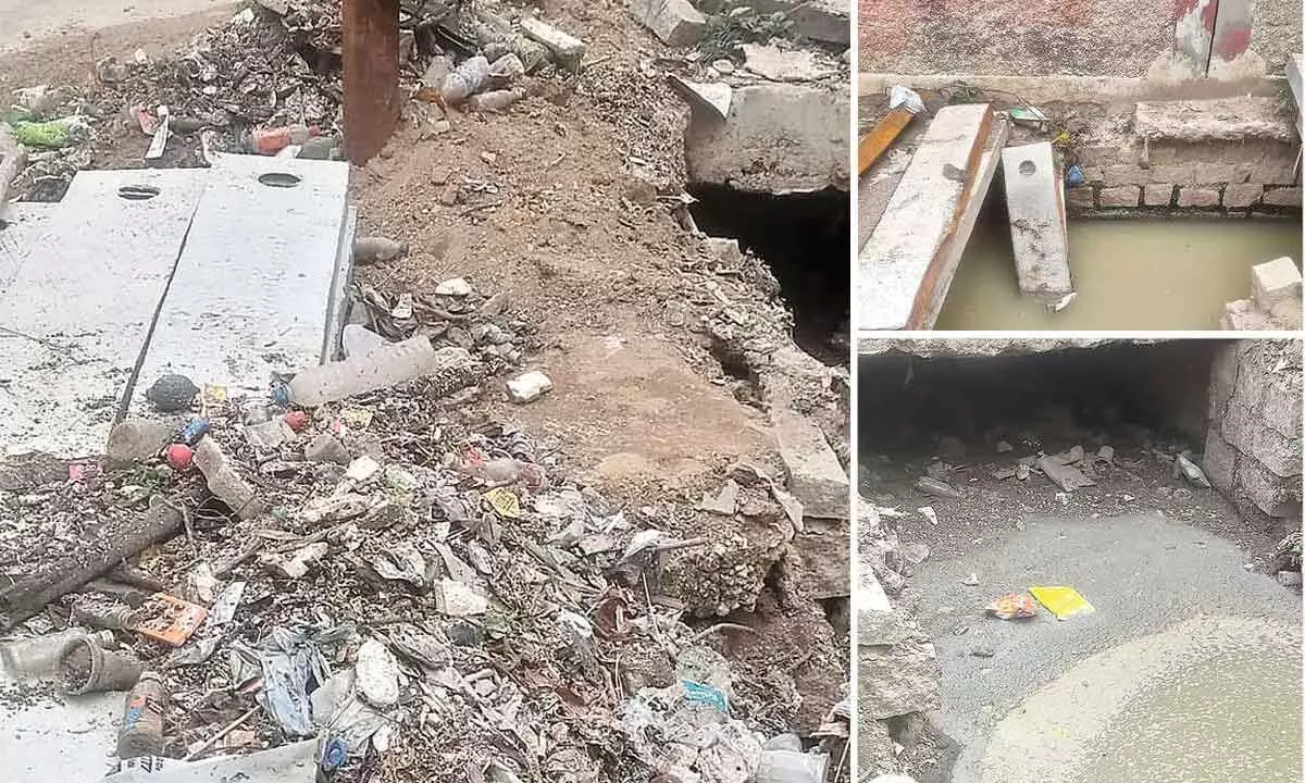 Open drains plague Nizampet residents