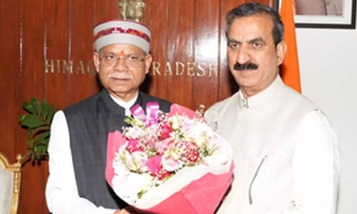 To pacify ‘miffed’ Himachal Governor, Chief Minister Sukhu pays visit to Raj Bhavan