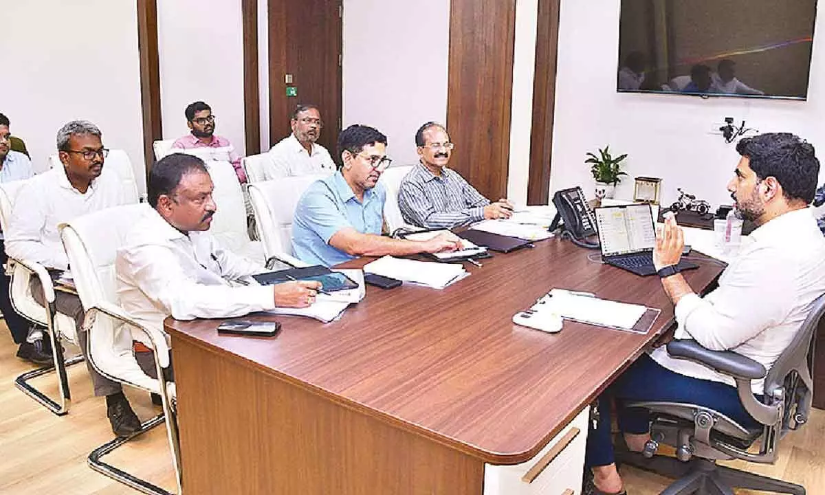 Vijayawada: Nara Lokesh vows to cleanse education sector