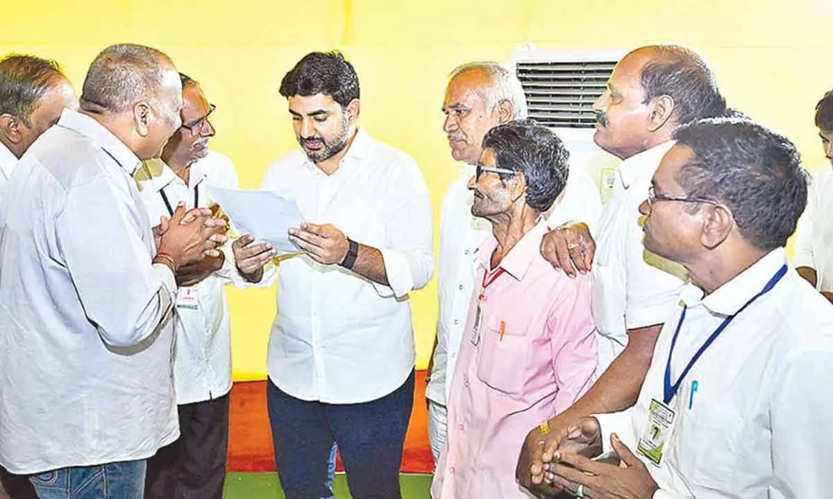 Despite rain, minister receives petitions at Praja Darbar