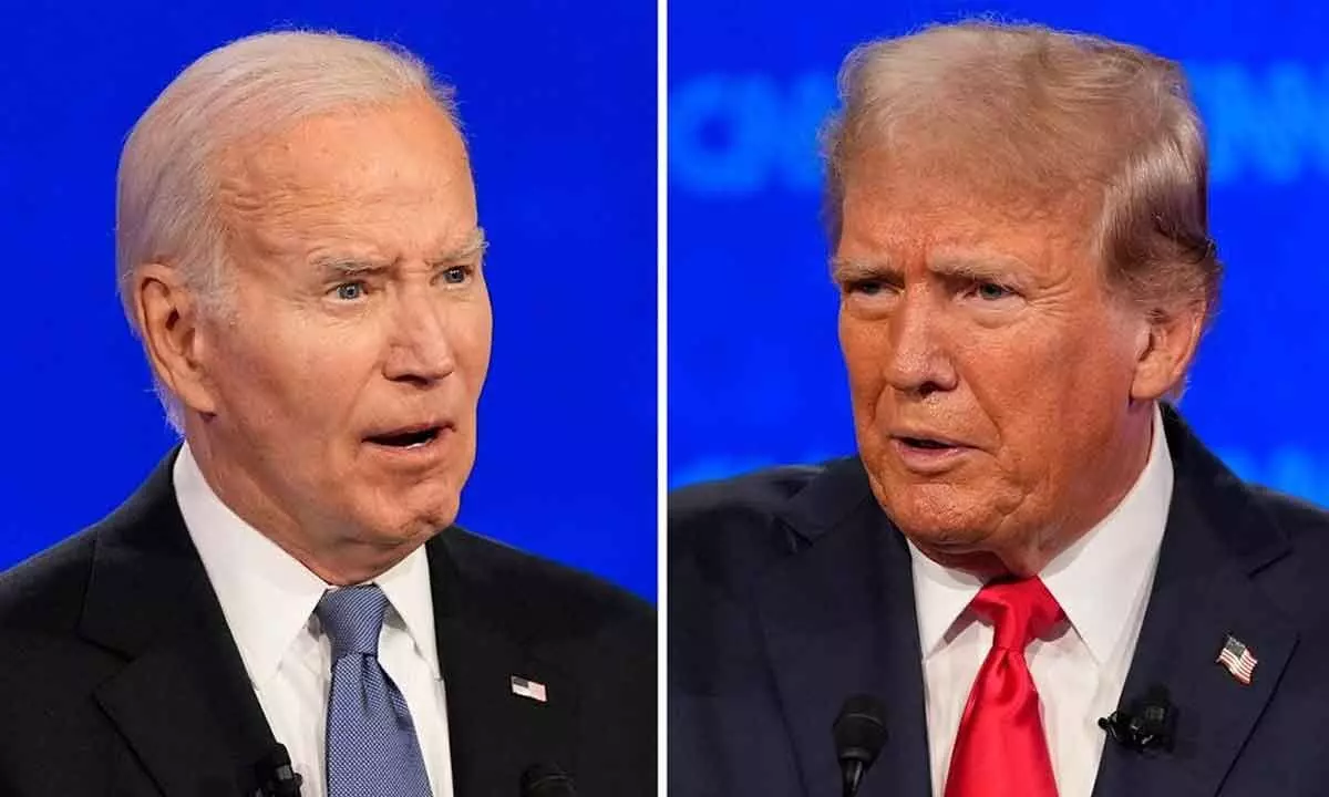 Biden stumbles in first prez debate with Trump