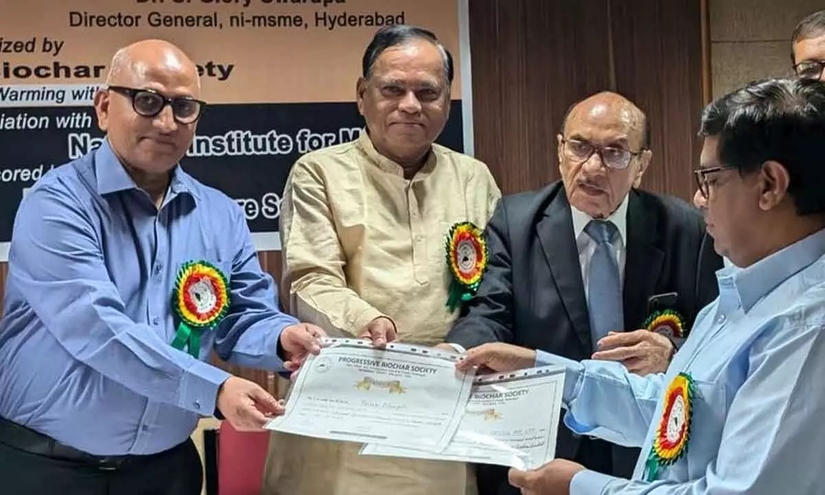 Hyderabad: One-day seminar on biochar and carbon credits held in city