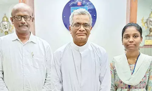 Visually challenged student gets 3.84L scholarship