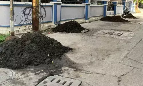 Slow-paced desilting of drains in city sparks sewage overflow alert