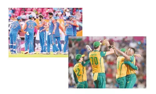 Marauding India up against resolute South Africa