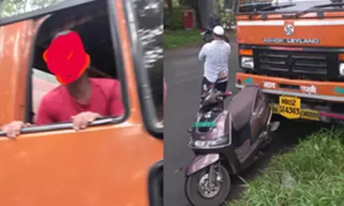 Pune teen takes water tanker for joyride, knocks down 2; owner, driver nabbed