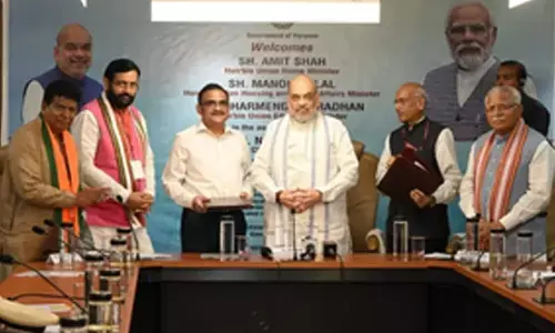 BJP to contest Haryana Assembly polls under CM Sainis leadership: Amit Shah