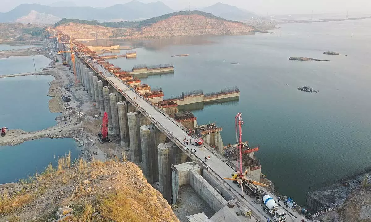 Foreign Experts starts Inspection of Polavaram Project
