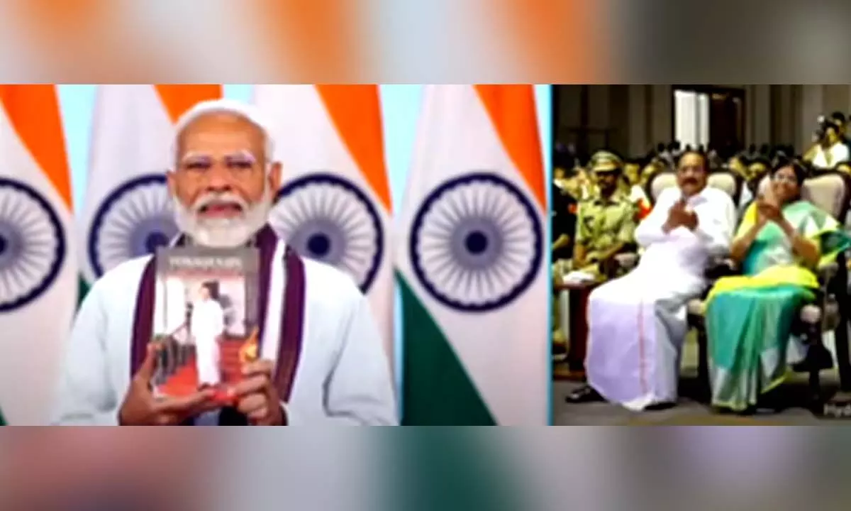 PM Modi releases three books on life & journey of former VP Venkaiah Naidu