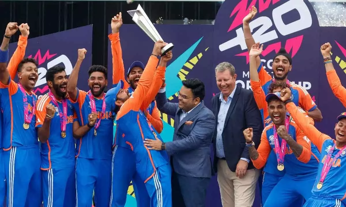 Jay Shah announces Rs 125 cr prize money after Indias T20 World Cup victory
