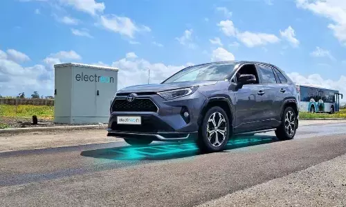 Israeli company sets up first wireless EV charging road in Norway Israeli company sets up first wireless EV charging road in Norway