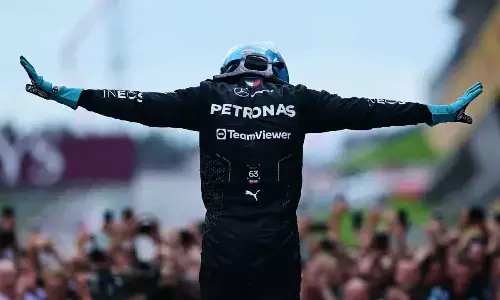 F1: Russell finishes on top after Verstappen-Norris collision in Austria GP