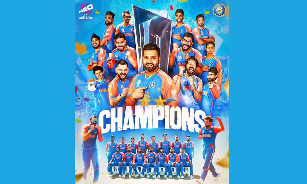 Guv, Naidu & Jagan hail Indian team for winning T20 World Cup