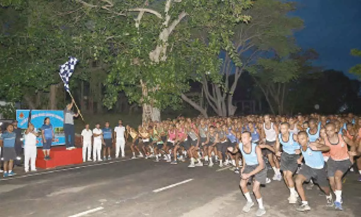 X-Country event held at INS Chilka