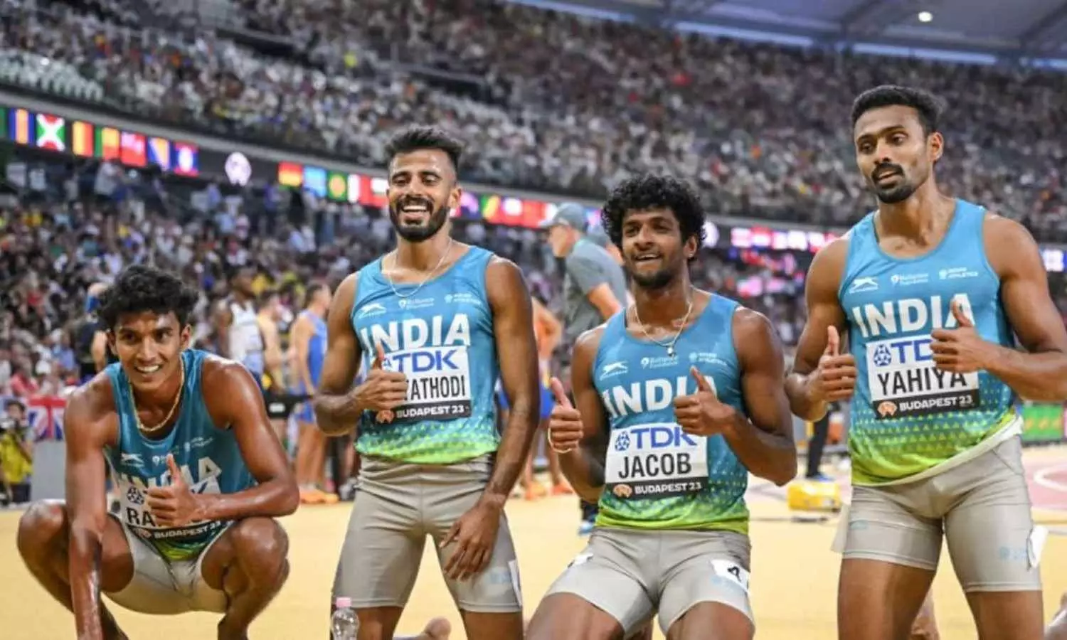 Indian 4x400m mixed relay team fails to qualify for 2024 Paris Olympics