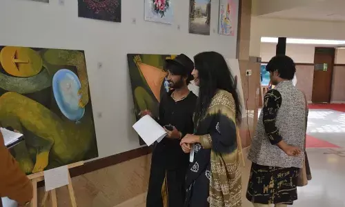 Parshv P’adap - a stone carving, sentimental painting camp concludes with great fanfare