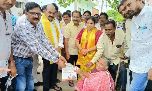 State Law and Minority Welfare Minister NND Farooq Distributes Welfare Pensions in Nandyala Constituency