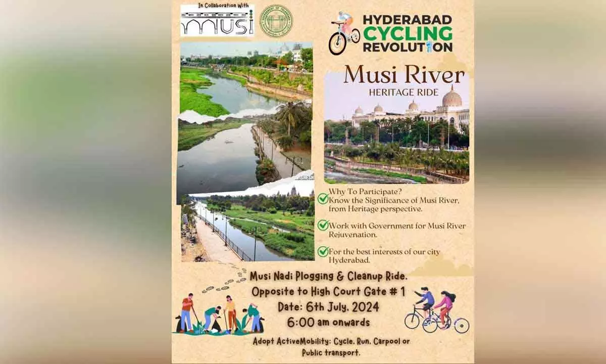 Musi River Heritage Ride on July 6