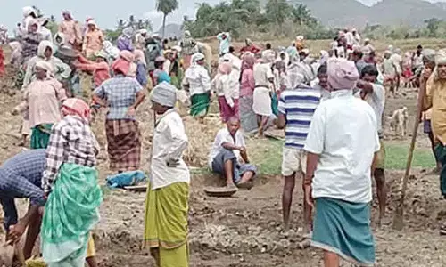 Irrigation canal repairs begin under MGNREGS