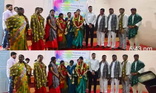 Fare well meeting held for ZP Chairperson and other public representatives.