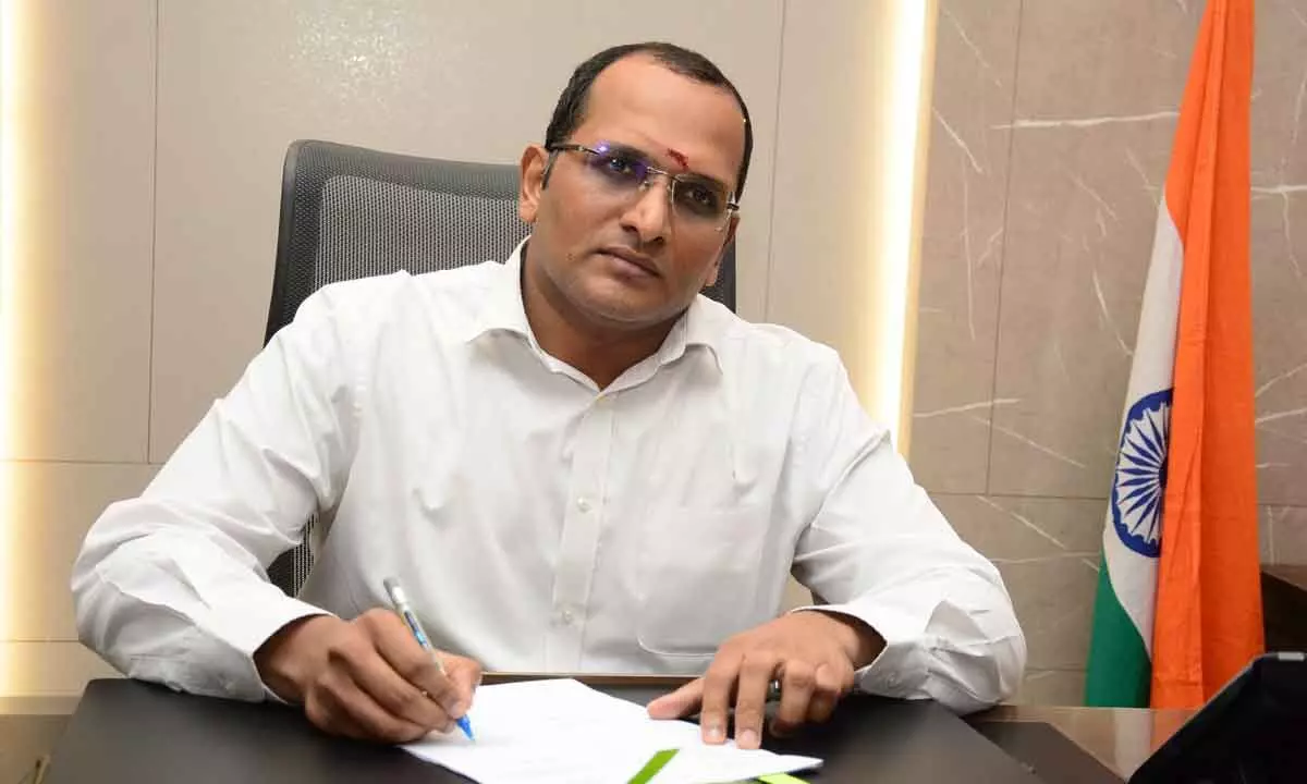 Harendhira Prasad takes charge as Collector of Visakhapatnam