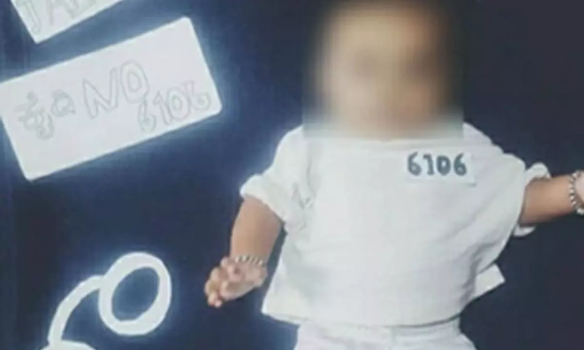 Parents land in trouble for dressing infant in jail uniform with Darshan’s prisoner number