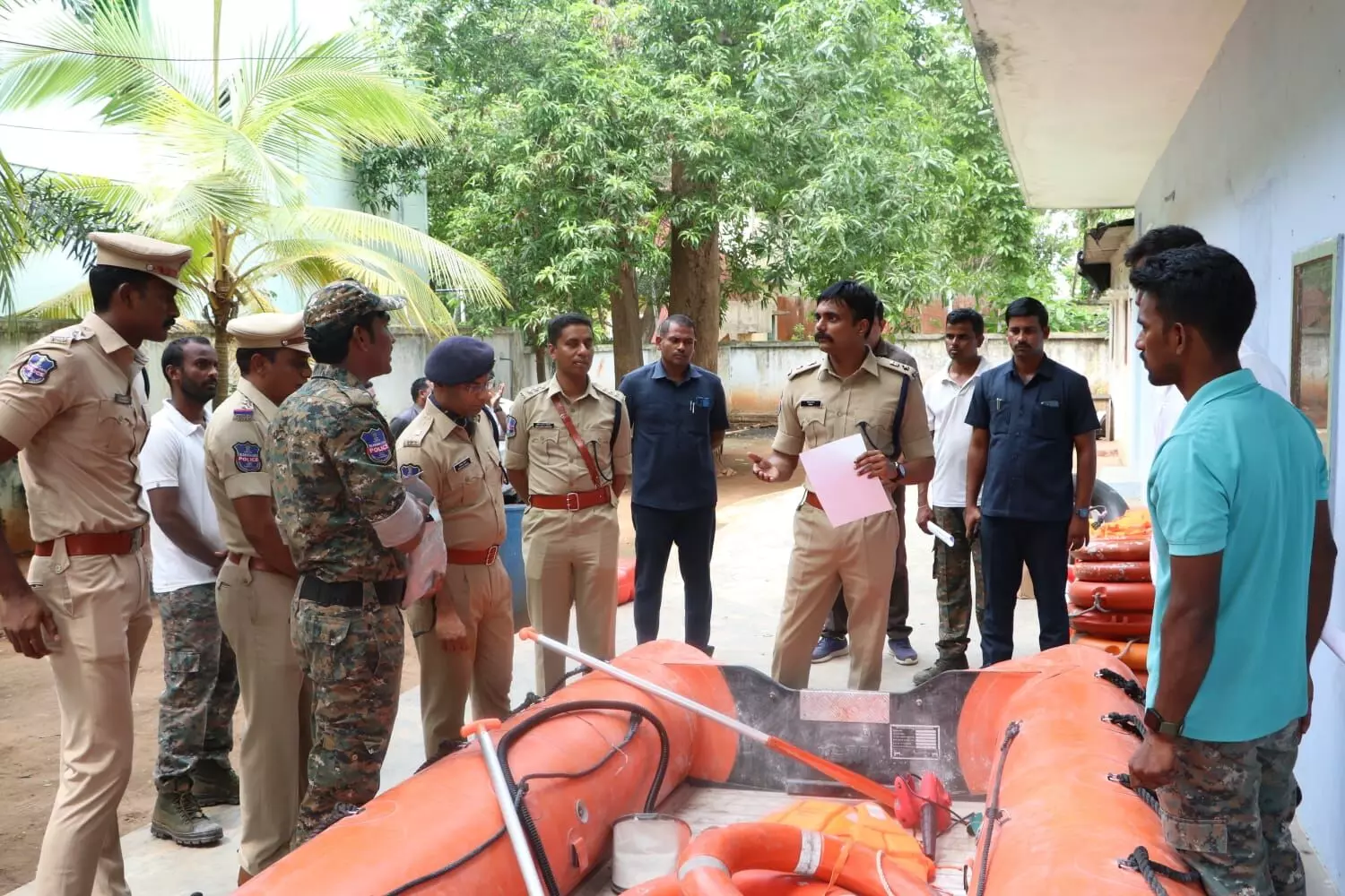 DDRF team prepared on behalf of district police department to deal with disaster situations: SP Rohit Raju IPS