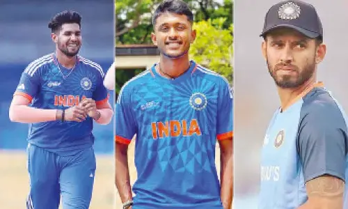 Harshit Rana, Sai Sudarshan and Jitesh Sharma