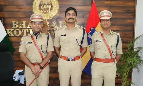 Kottagudem OSD Paritosh Pankaj IPS Ankit Kumar Sankwar IPS as Bhadrachalam ASP