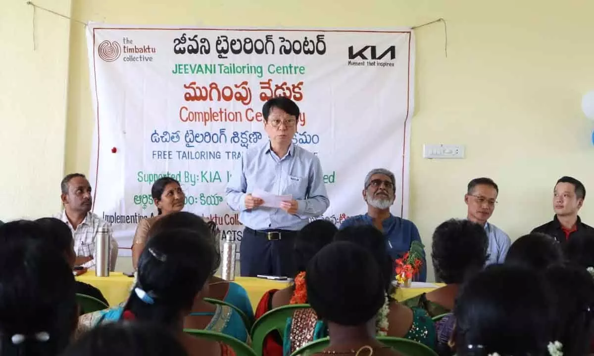 KIA India Celebrates Success of Rural Women in Tailoring Program
