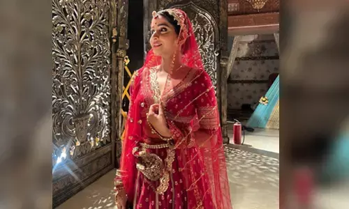 Debchandrimas lehenga in ‘Suhagan Chudail’ inspired by Aishwarya Rais in Jodhaa Akbar