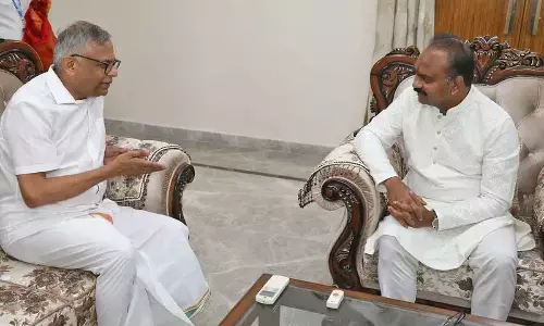 TATA chairman meets TTD EO