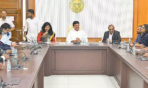 TG govt striving hard for uplift of poor says Ponguleti Srinivas Reddy